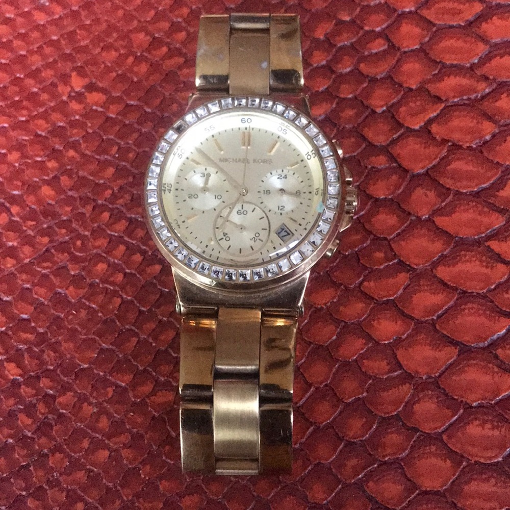Used Michael Kors Women’s Gold Watch